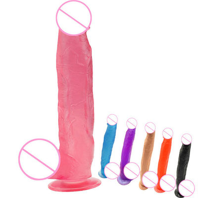 De roze 58mm Trillende Sterke Zuignap van Glans Masturbator van de Penisuitbreiding