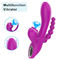 Purple 7 die Frequenties Clit Vibrater 40mm zuigen Wearable Clit-Uitloper