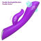 Purple van de het Geslachtsvibrator van Clit Massager IP65 van het siliconekonijn Vrouwelijke